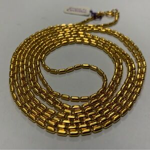 New vintage Oval shaped ball chain 52”